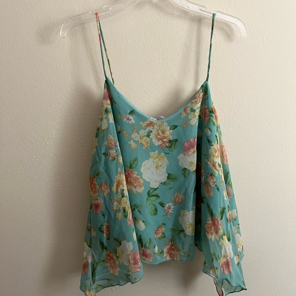 Floral Crop Top